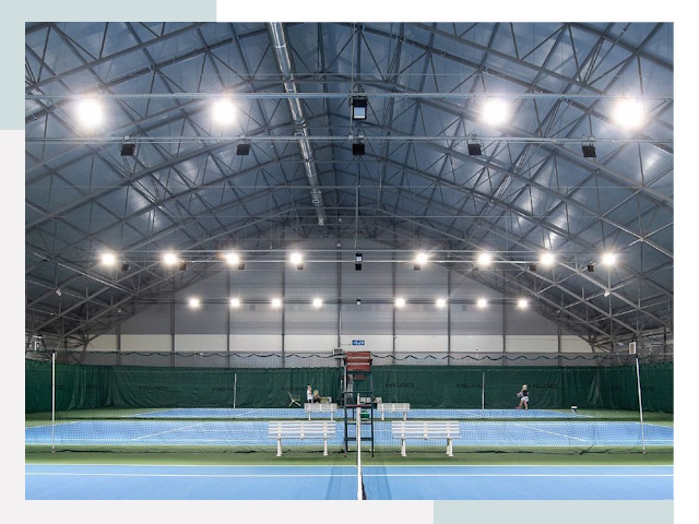 Строительство теннисных кортов в Новокубанск от 624 руб.