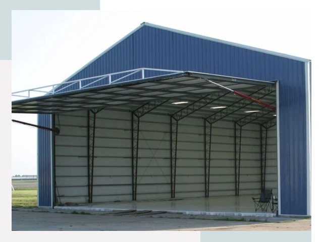 Прямо стенные ангары в Новокубанске