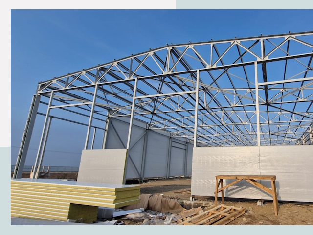 Утепленные ангары в Новокубанск от 624 руб. за м²