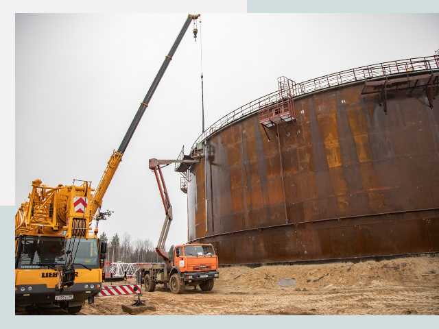 Монтаж резервуаров в Новокубанске от 624 руб. за м³