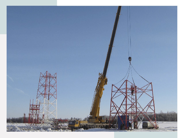 Монтаж вышек связи в Новокубанске