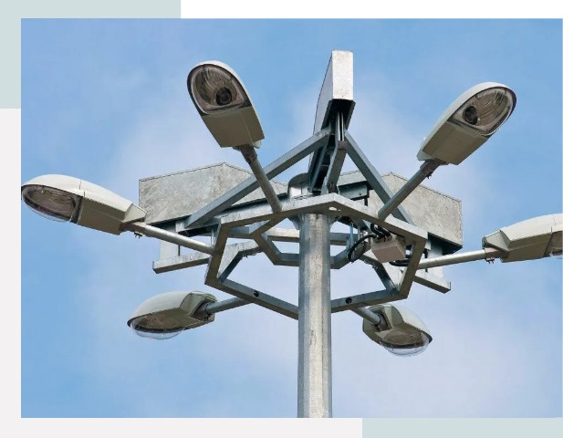 Монтаж осветительных мачт в Новокубанске