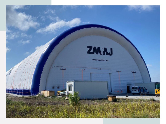 Брендирование ангаров в Новокубанске