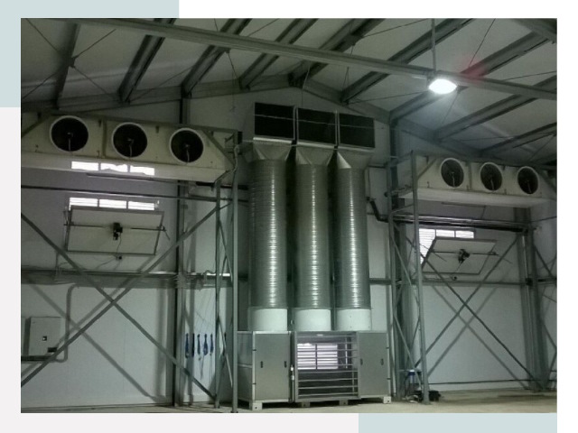 Инженерные системы для ангаров в Новокубанске