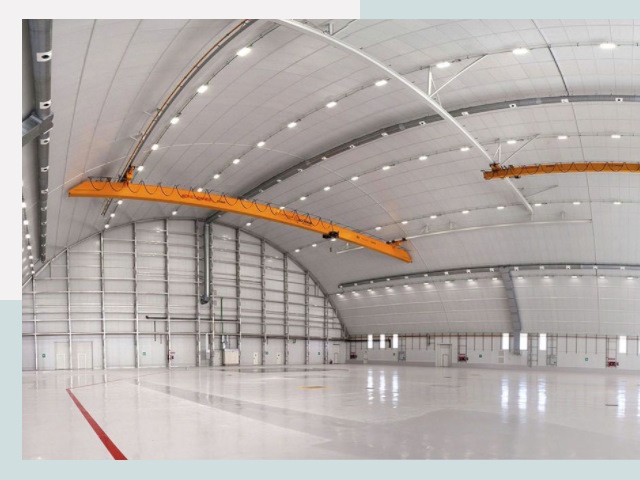 Оснащение ангаров в Новокубанск от СтальСтрой-Нкб - цена от 624 руб.