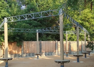 Терраса из металлоконструкций под ключ, проектирование, изготовление и монтаж от СтальСтрой-Нкб